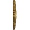 Ekena Millwork Plymouth Ceiling Medallion (Fits Canopies up to 1 5/8"), Hand-Painted Gold, 16 3/4"OD x 1 3/8"P CM16PLGLS - alternate 3